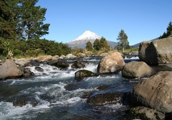 Waiwhakaiho w mountain - River Quality Main