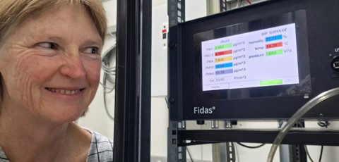 LAWA Air Quality Scientist Teresa Aberkane