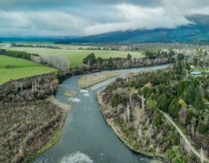 Turangi Landscape At Sunset, (1)